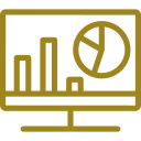 Ícone Inteligência de negócios BI - Connect Fecomércio-ES